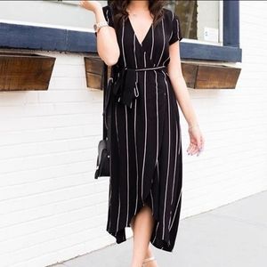 Paris wrap dress from the Loft - small